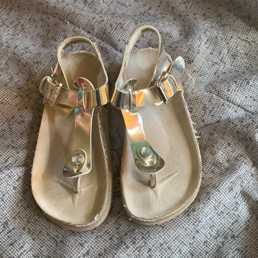 Gold Sandals